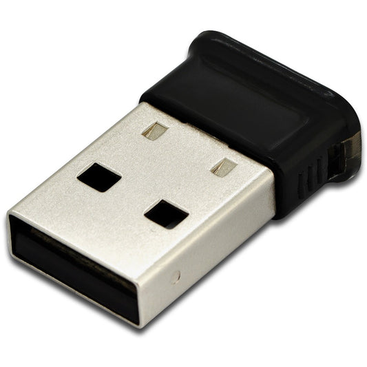 Digitus Bluetooth® 4.0 Tiny USB adapter. Bežični. USB. Bluetooth. Crni.