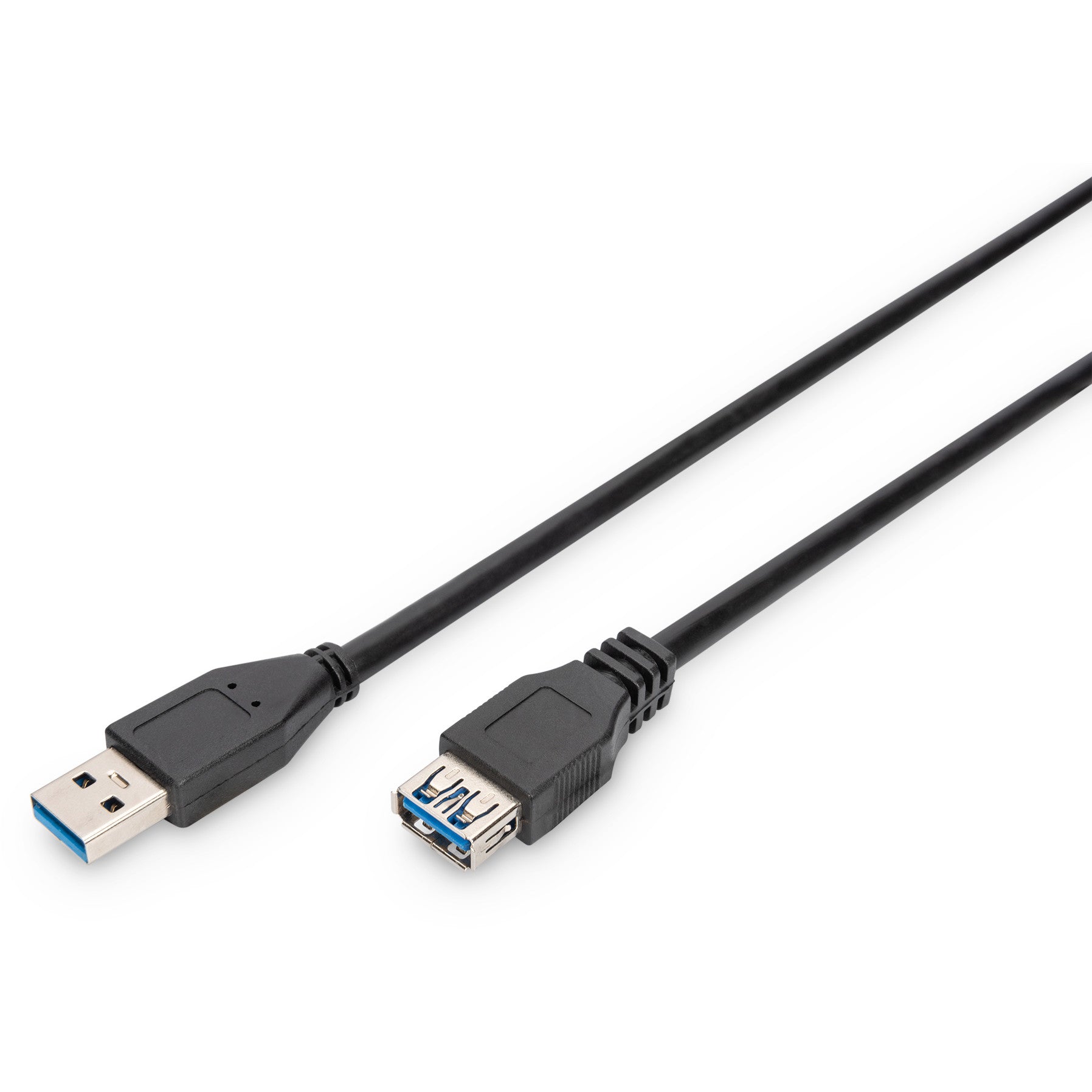 Digitus USB 3.0 produžni kabel. 3 m. USB A. USB A. USB 3.2 Gen 1 (3.1 Gen 1). Muški/Ženski. Crni.