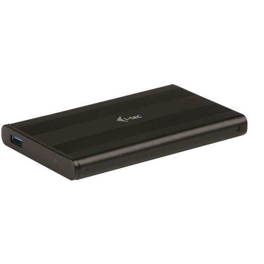 i-tec Advance MySafe AluBasic 2.5" USB 3.0 HDD/SSD kućište. 2.5" SATA. Serial ATA II. Serial ATA III. 5 Gbit/s. USB priključak. Crno.