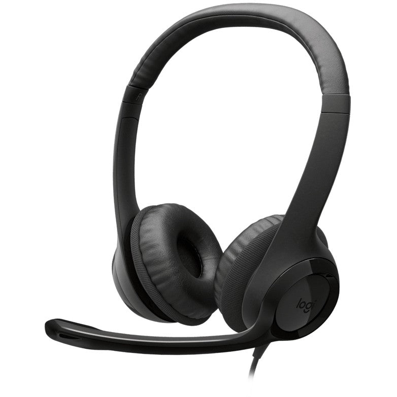 Logitech H390 USB. Žični. Pozivi/Muzika. 20 - 20000 Hz. 197 g. Slušalice. Crne.