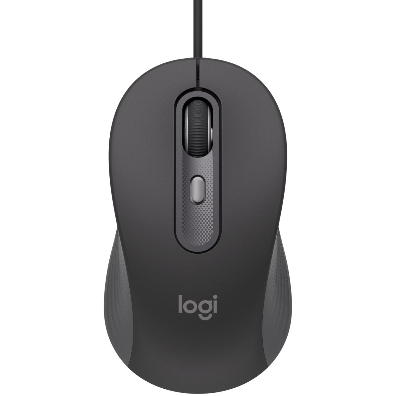 Logitech Signature Wired M520 za poslovanje. Za levake i dekstre. Optički. USB Type-C. 4000 DPI. Grafit.