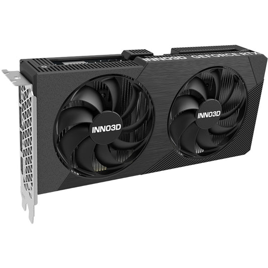 INNO3D GeForce RTX 5050 TWIN X2. GeForce RTX 5050. 8GB. GDDR6. 128 bita. 7680 x 4320 piksela. PCI Express 5.0