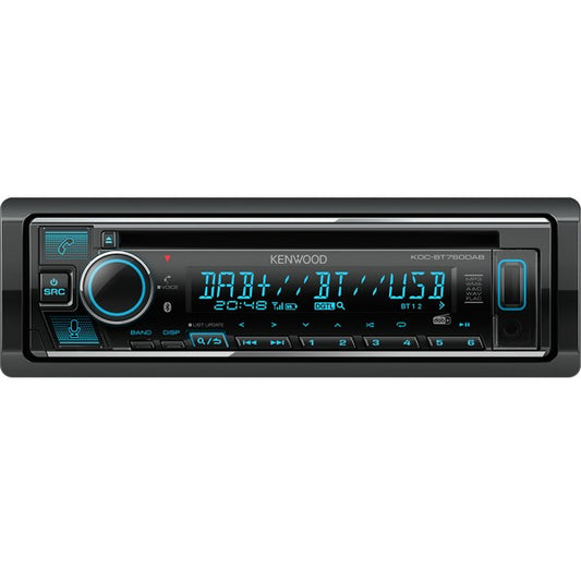 Kenwood KDC-BT760DAB. Crni. 1 DIN. 50 W. 4.0 kanala. 50 W. CD-R. CD-RW.