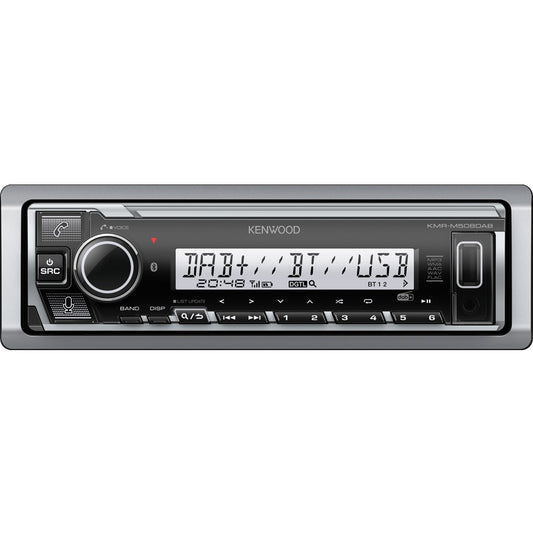 Kenwood KMR-M508DAB. Crna. 88 W. 20 - 20000 Hz. 80 oma. 200 W LCD.