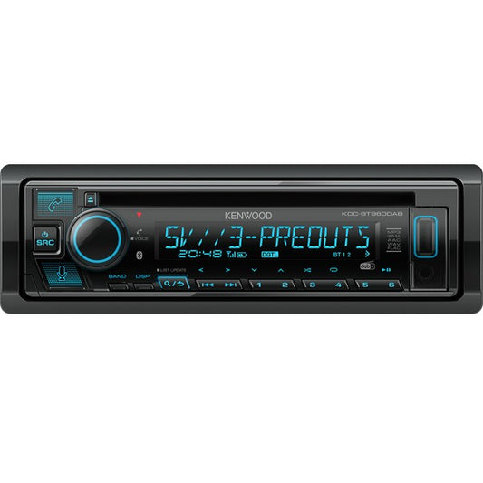 Kenwood Electronics KDC-BT960DAB. Crni. 1 DIN. 200 W. 4.0 kanala. 50 W. CD. CD-R. CD-RW.