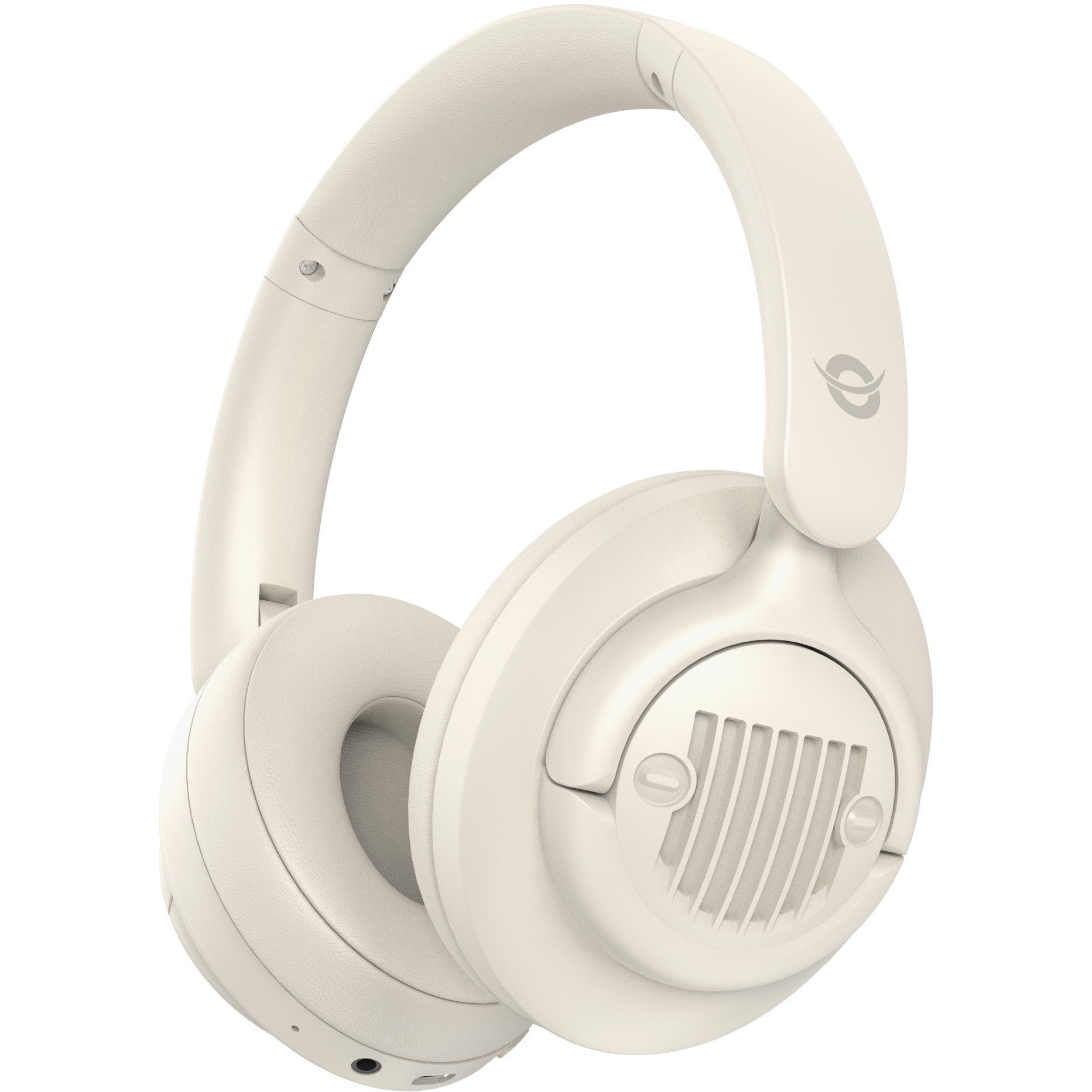 Conceptronic ALVAH02C Bluetooth stereo slušalice s aktivnim poništavanjem buke. Žične i bežične. Muzika. 20 - 20000 Hz. 233 g. Slušalice. Krem boja.