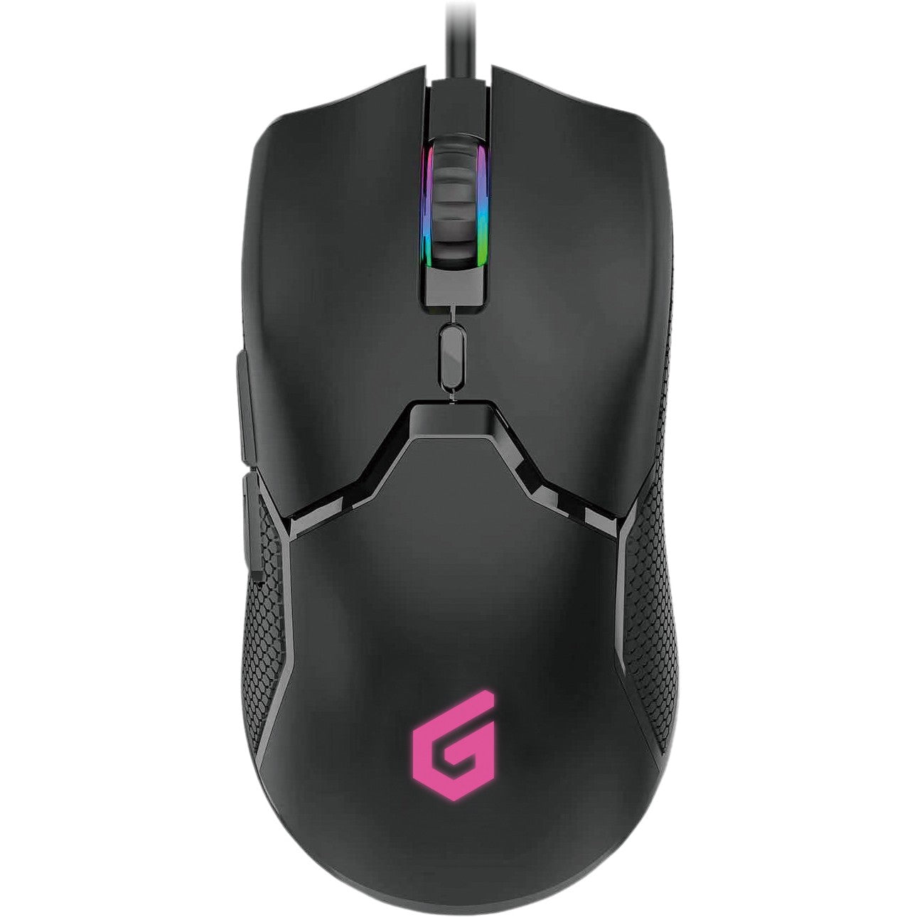 Conceptronic DJEBBEL 6D gejmerski miš. 7200 DPI. Za dešnjake. Optički. USB Tip-A. 7200 DPI. Crni.