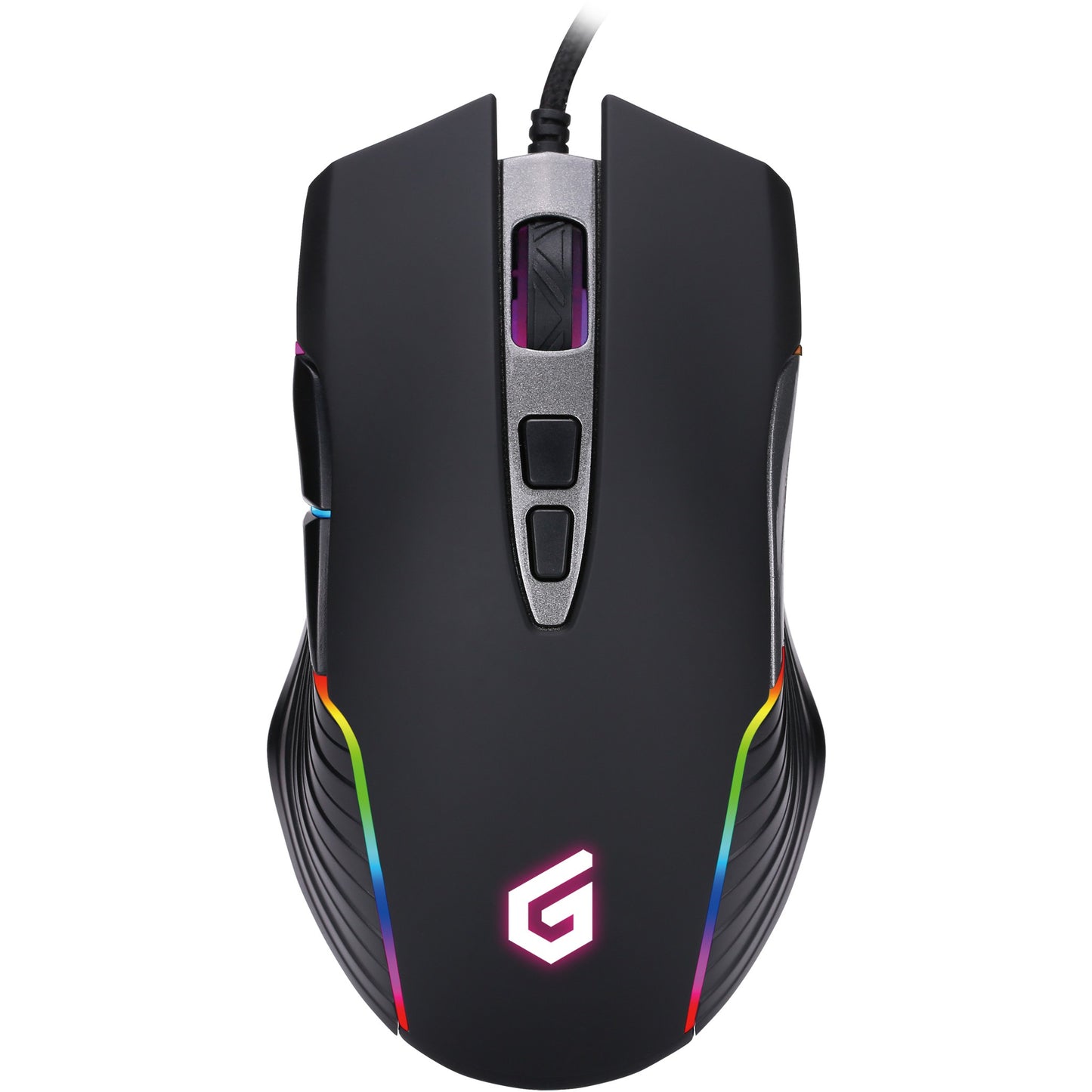 Conceptronic 7D gejmerski USB miš. 7200 DPI. Za dešnjake. Optički. USB Tip-A. 7200 DPI. Crni.