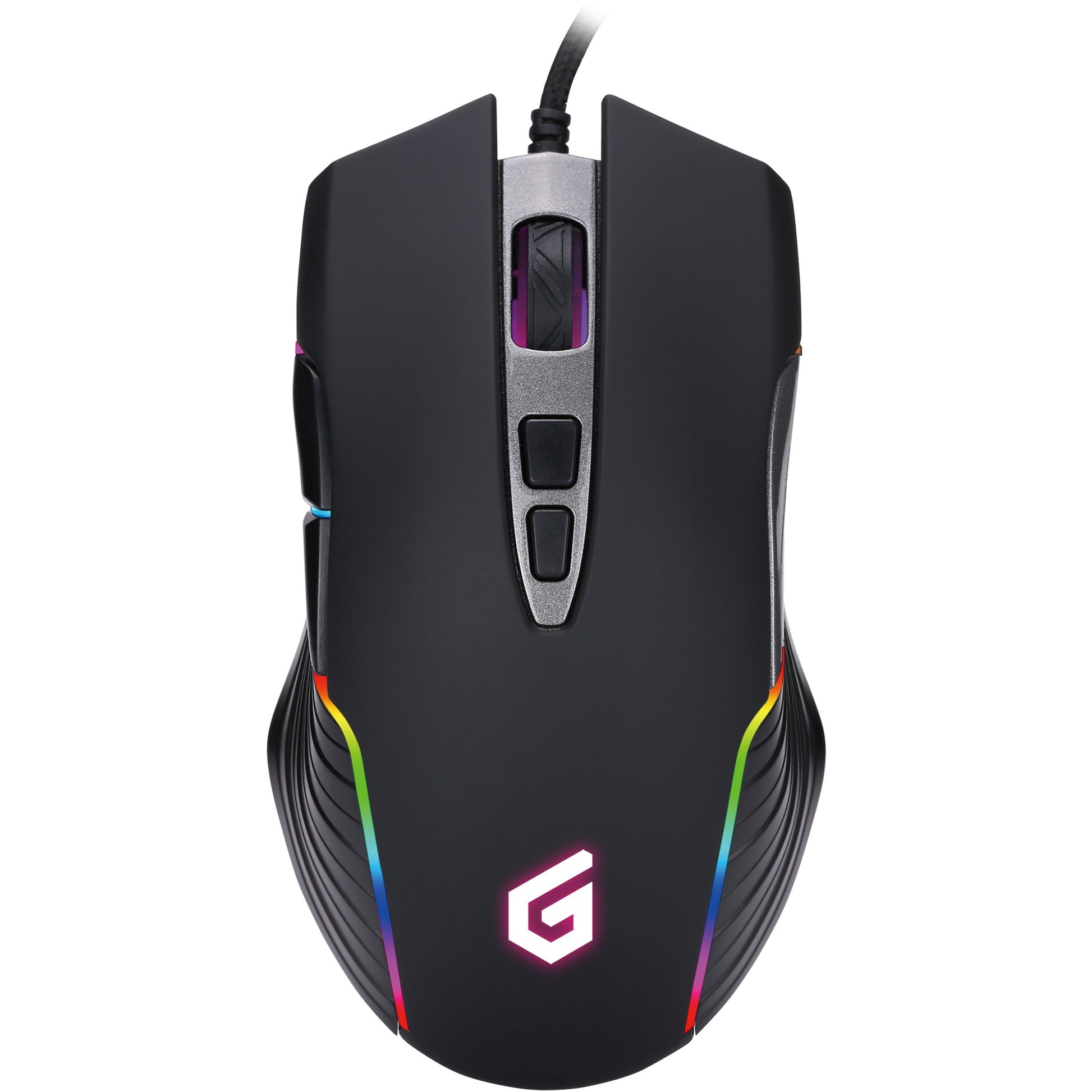 Conceptronic 7D gejmerski USB miš. 7200 DPI. Za dešnjake. Optički. USB Tip-A. 7200 DPI. Crni.