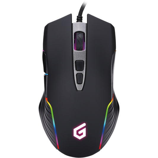 Conceptronic 7D gejmerski USB miš. 7200 DPI. Za dešnjake. Optički. USB Tip-A. 7200 DPI. Crni.