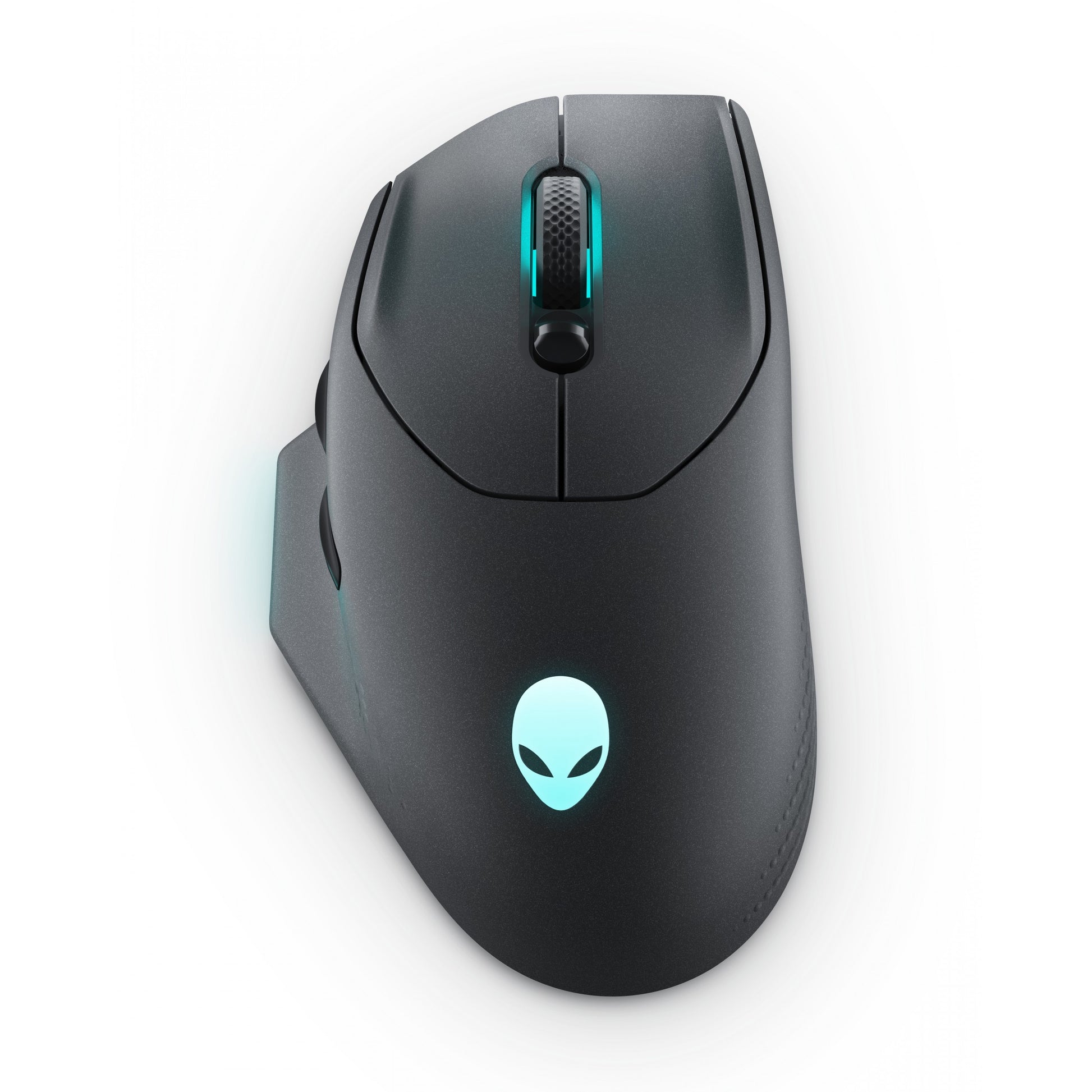 Alienware AW620M. Desni. Optički. RF bežični + USB tip-C. 26000 DPI. Crni.