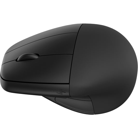 HP 920 ergonomski bežični miš. Za dešnjake. Vertikalni dizajn. Bluetooth + USB Tip-A. 4000 DPI. Crni.