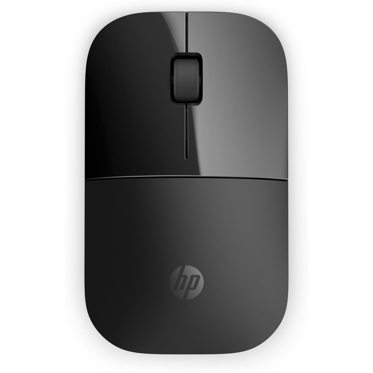 HP Z3700 bežični miš. Crni. Za dekstre. Optički. RF bežični. 1200 DPI. Crni.