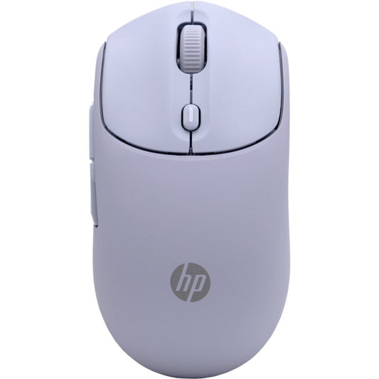 HP 400 tihi bežični miš. Za levake i dekstre. RF bežični + Bluetooth. 6000 DPI. Ljubičasti.