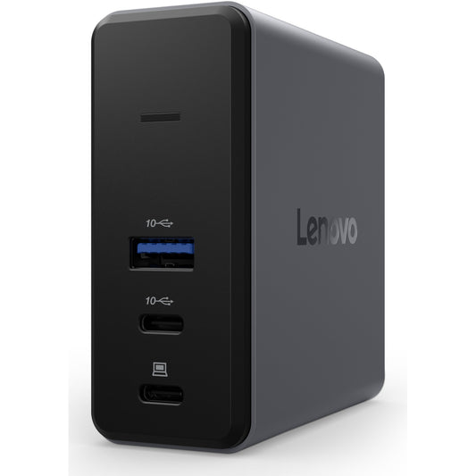 Lenovo X9 GaN priključna stanica za punjenje. Žičana. USB 3.2 Gen 2 (3.1 Gen 2) Type-C. 60 W. Siva. MicroSD (TransFlash). 3840x2160 piksela