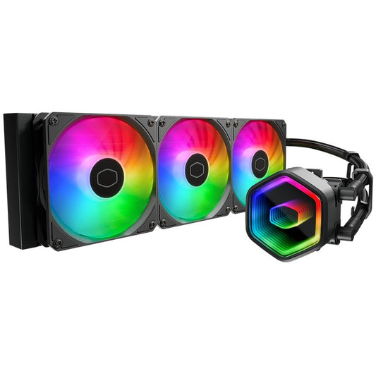 Cooler Master MasterLiquid 360 Core II. Hlađenje tekućinom. 12 cm. 650 RPM. 1750 RPM. 120 m³/h. Crna.