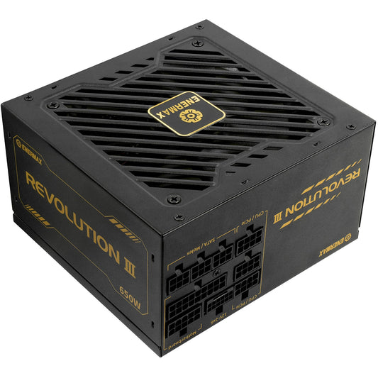 Enermax ERV650G-AHG-MAC. 650 W. 100 - 240 V. 50/60 Hz. 10-6 A. 100 W. 649,2 W