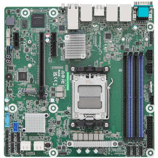 Asrock B650D4U-2L2T/BCM. AMD. Podnožje AM5. AMD Ryzen™ 3. AMD Ryzen™ 5. DDR5-SDRAM 32GB DIMM