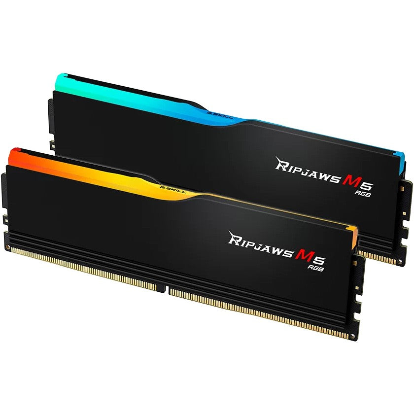 G.Skill Ripjaws M5 RGB F5-6000J3636F16GX2-RM5RK. 32GB. 2 x 16GB DDR5. 6000MHz. 288-pinski DIMM.