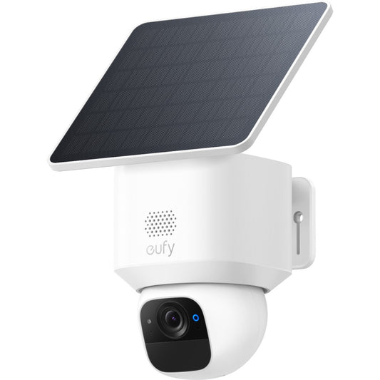 Eufy SoloCam E30. IP sigurnosna kamera. Vanjska. Bežična. Zidna. Bijela. Kupola.