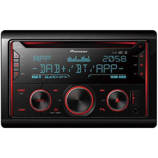 Pioneer FH-S820DAB. Crni. 2 DIN. 200 W. 4.0 kanala. 50 W. CD. CD-R. CD-RW.