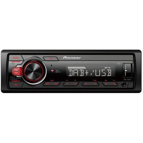 Pioneer MVH-130DABAN. Crna. Crvena. 1 DIN. 200 W. 4.0 kanala. 50 W. 4 oma.