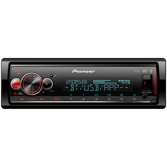 Pioneer MVH-S520DAB. Crni. 1 DIN. 200 W. 4.0 kanala. 50 W. Android.