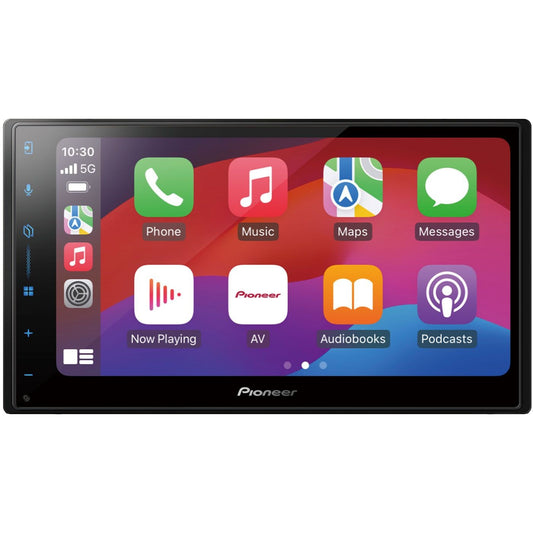 Pioneer SPH-DA77DAB. Crni. 2 DIN. FLAC. 17,3 cm (6,8"). DAB. DAB+. FM