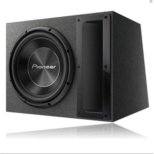 Pioneer TS-A300B. 30,5 cm (12").  Pasivni subwoofer. 500 W. 20 - 2600 Hz. 2 oma.