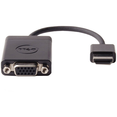 DELL HDMI na VGA adapter. 0,17 m. HDMI. VGA (D-Sub). Muški. Ženski. Ravni.