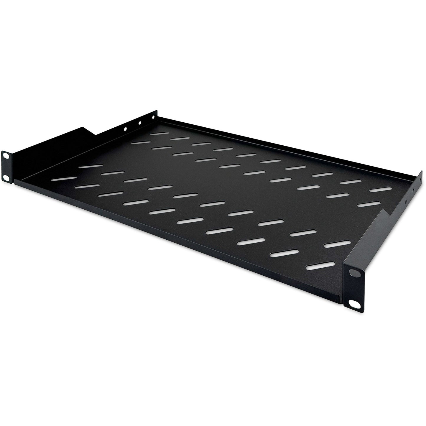 Digitus polica za fiksnu ugradnju u ormariće od 483 mm (19"). Crna.