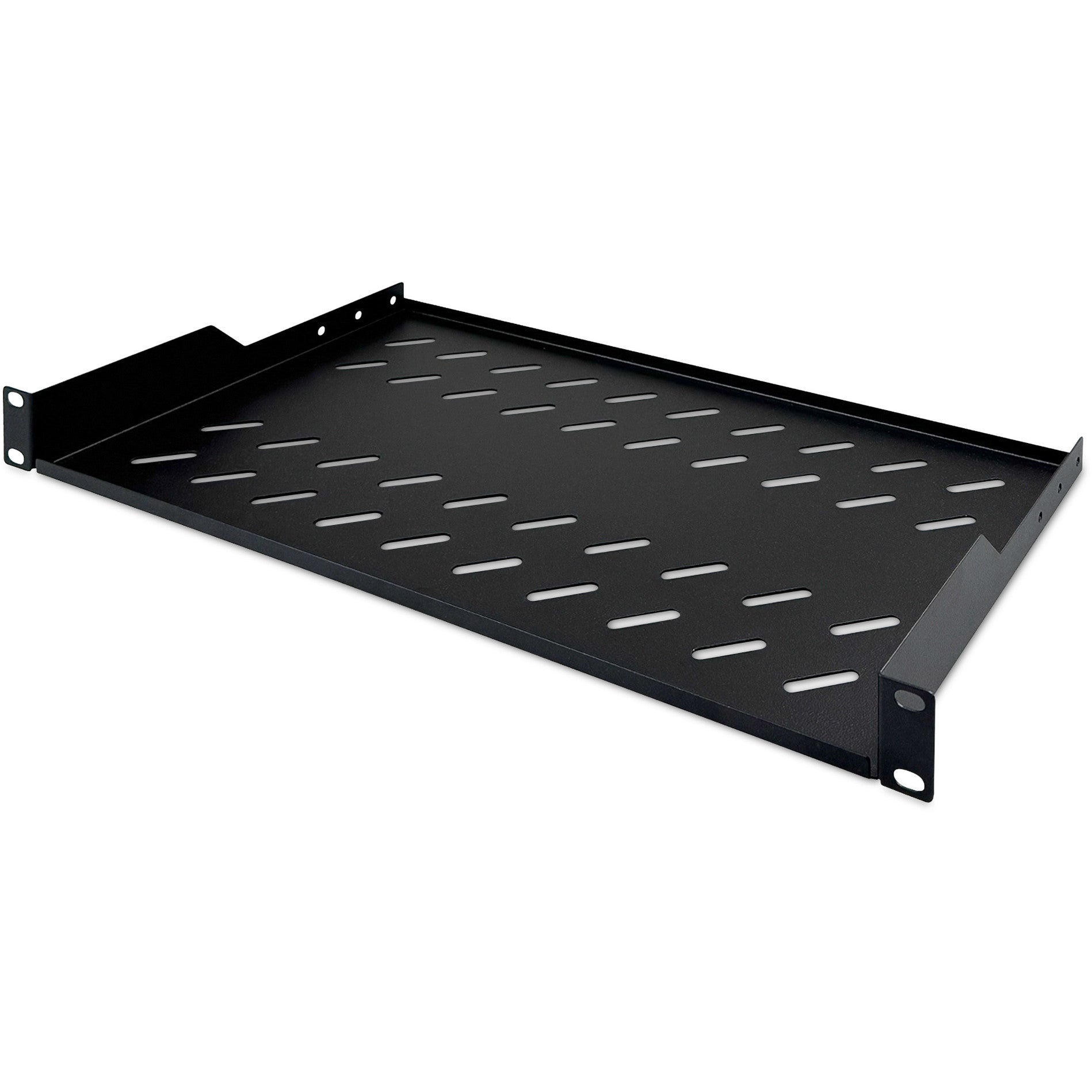 Digitus polica za fiksnu ugradnju u ormariće od 483 mm (19"). Crna.