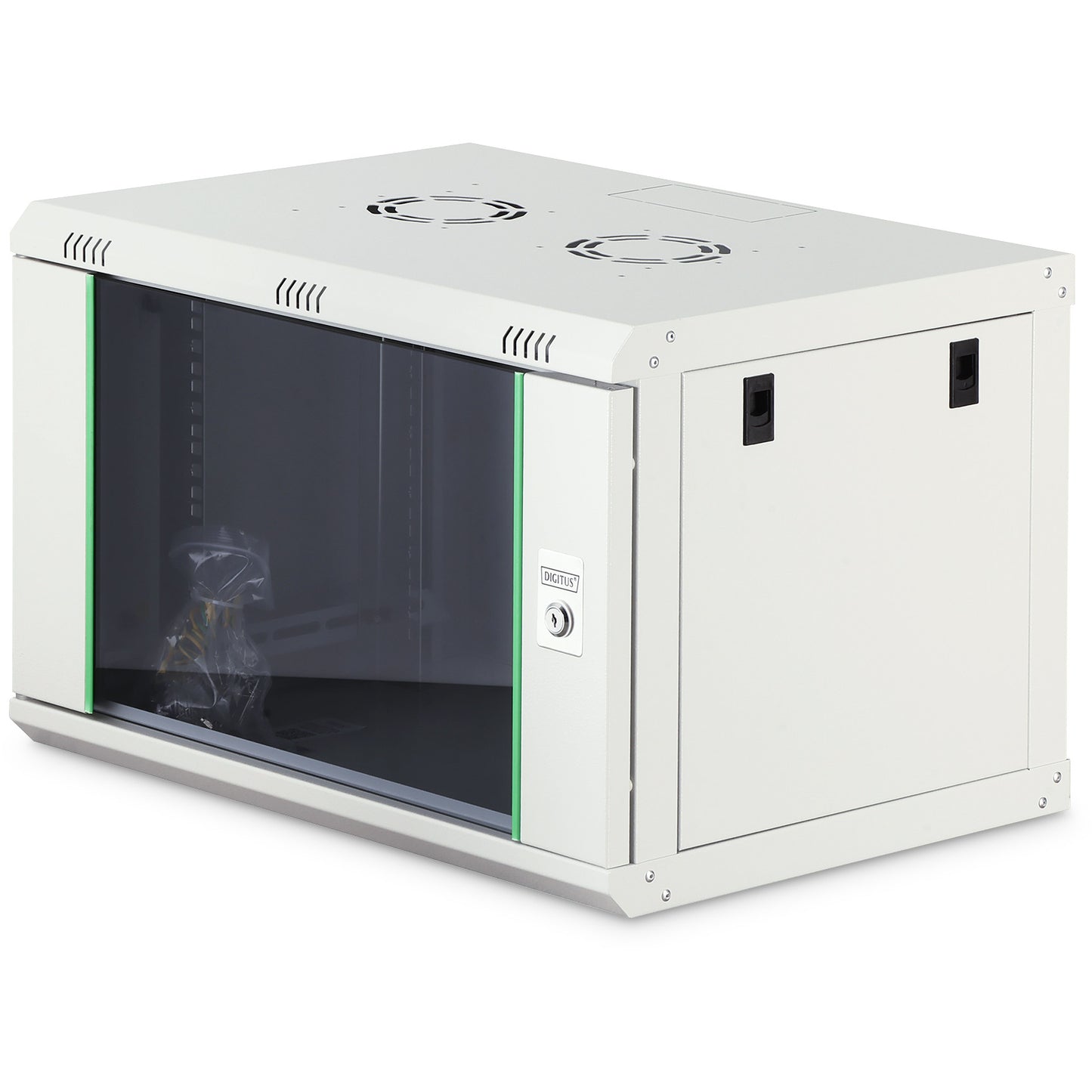 Digitus Dynamic Basic Series zidno kućište - 600x450 mm (ŠxV). Zidna polica. 7U. 60 kg. Siva.
