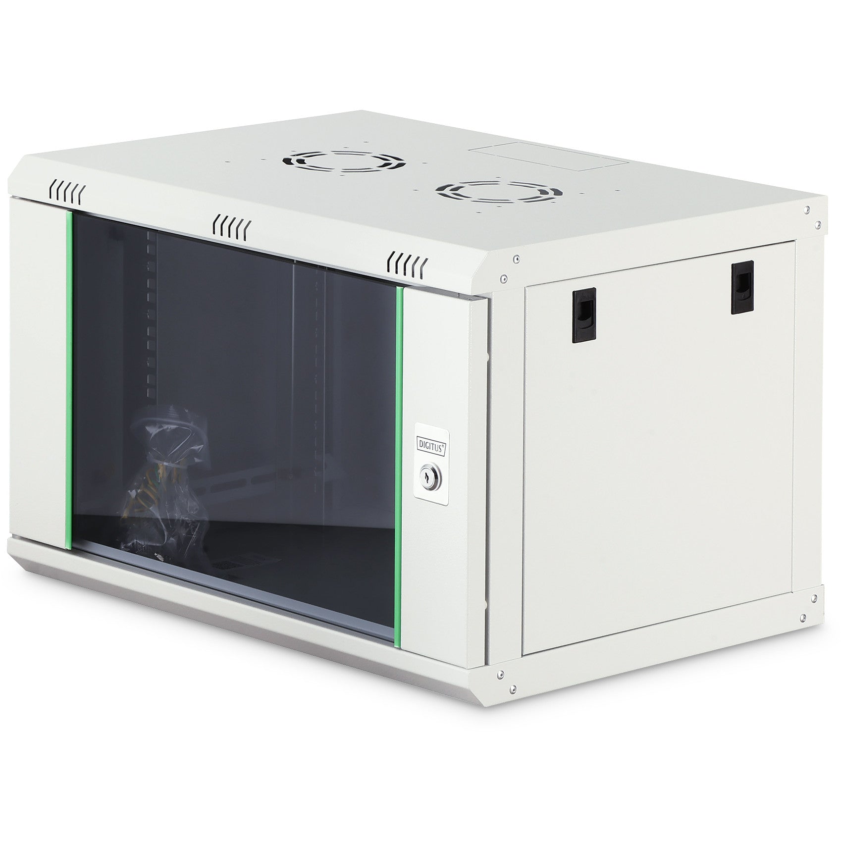 Digitus Dynamic Basic Series zidno kućište - 600x450 mm (ŠxV). Zidna polica. 7U. 60 kg. Siva.