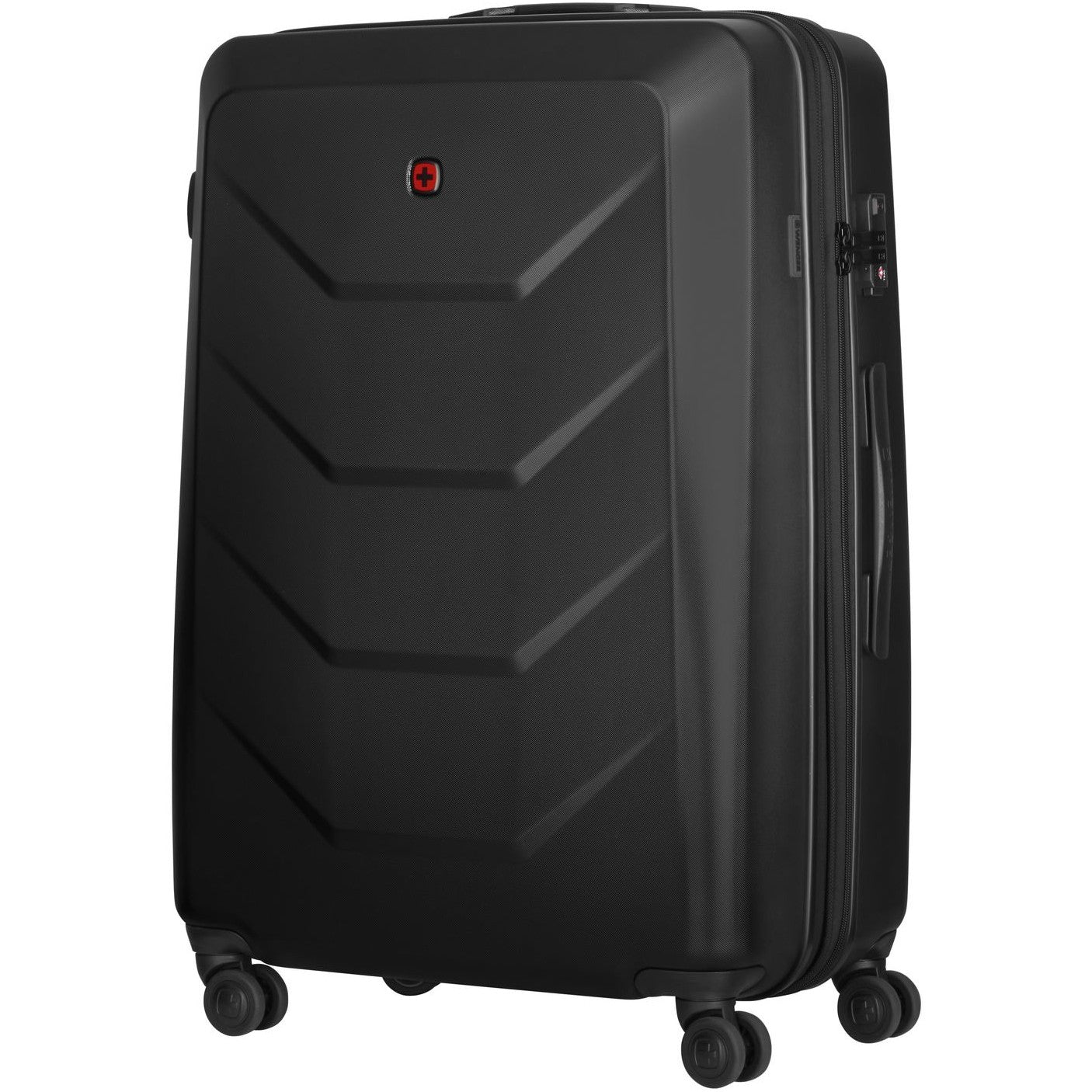 Wenger/SwissGear Prymo Veliki. Kofer. Tvrda školjka. Crni. Veliki. 4 točka.