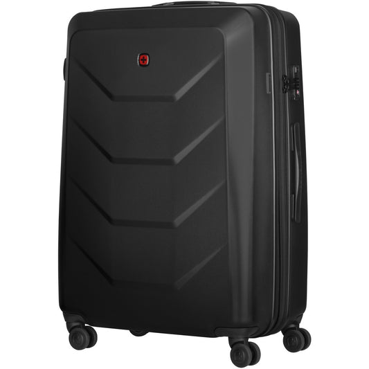 Wenger/SwissGear Prymo Veliki. Kofer. Tvrda školjka. Crni. Veliki. 4 točka.