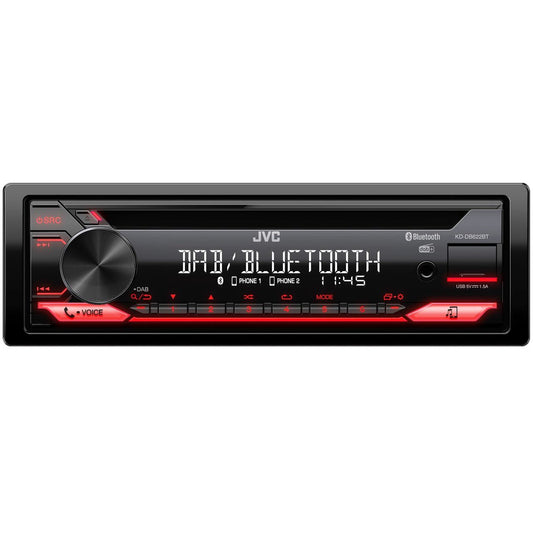 JVC KD-DB622BT. Crni. 1 DIN. 200 W. 4.1.2 kanala. 50 W. CD.