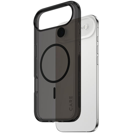 PanzerGlass CARE by Â® Flagship maska Urban Explorer Smokey sa crnom MagSafe maskom za iPhone Air. Apple. Apple - iPhone Air. Crna