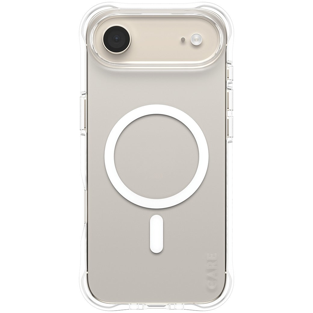 PanzerGlass CARE by Â® Modna maska Samba Prozirna s bijelom MagSafe maskom za iPhone Air. Apple. Apple - iPhone Air. Prozirna.