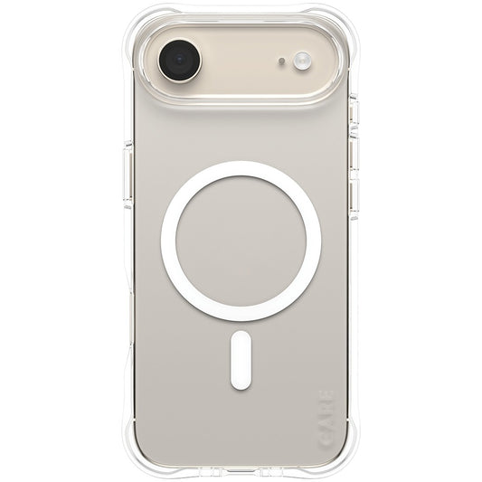 PanzerGlass CARE by Â® Modna maska Samba Prozirna s bijelom MagSafe maskom za iPhone Air. Apple. Apple - iPhone Air. Prozirna.