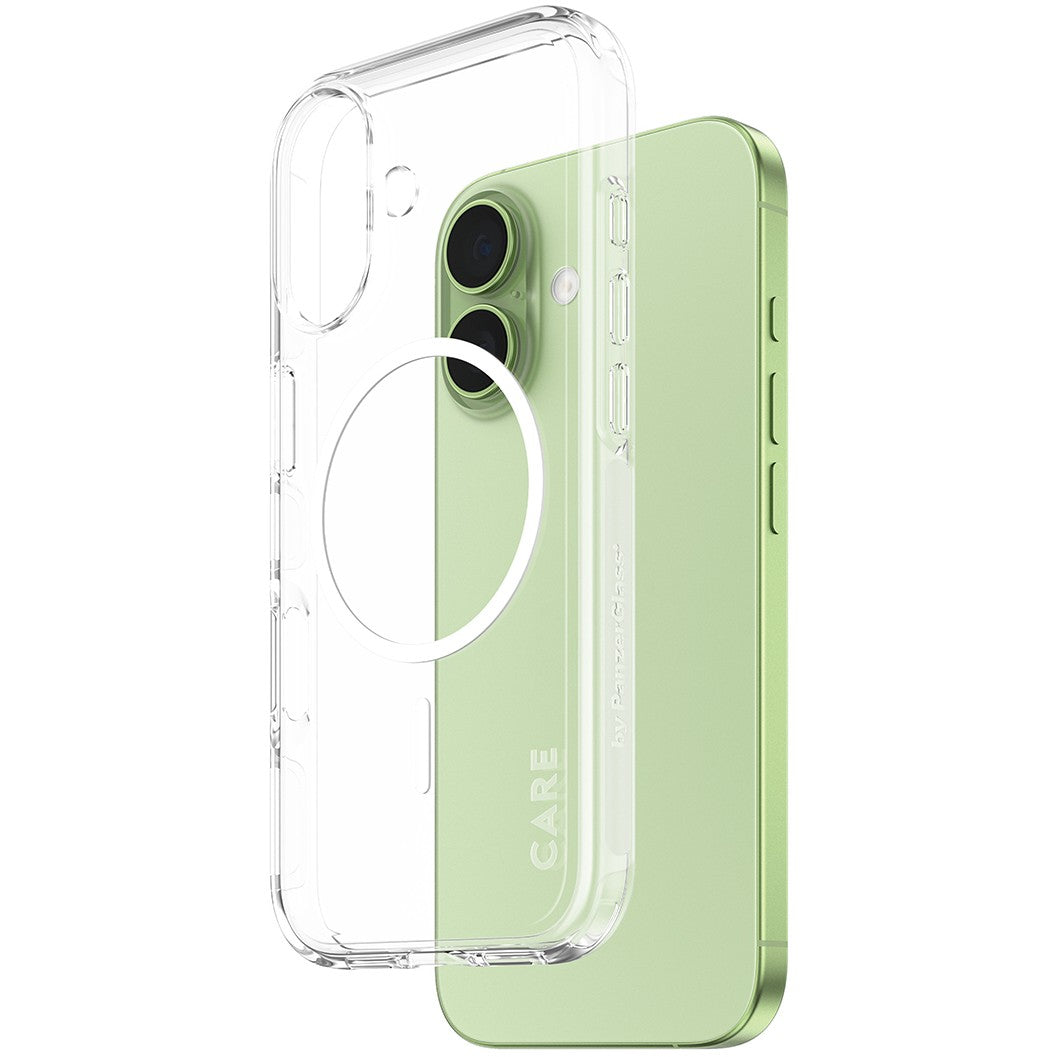 PanzerGlass CARE by Â® Flagship maska prozirna Urban Explorer s bijelom MagSafe maskom za iPhone 17. Maska. Apple. Apple - iPhone 17. Prozirna