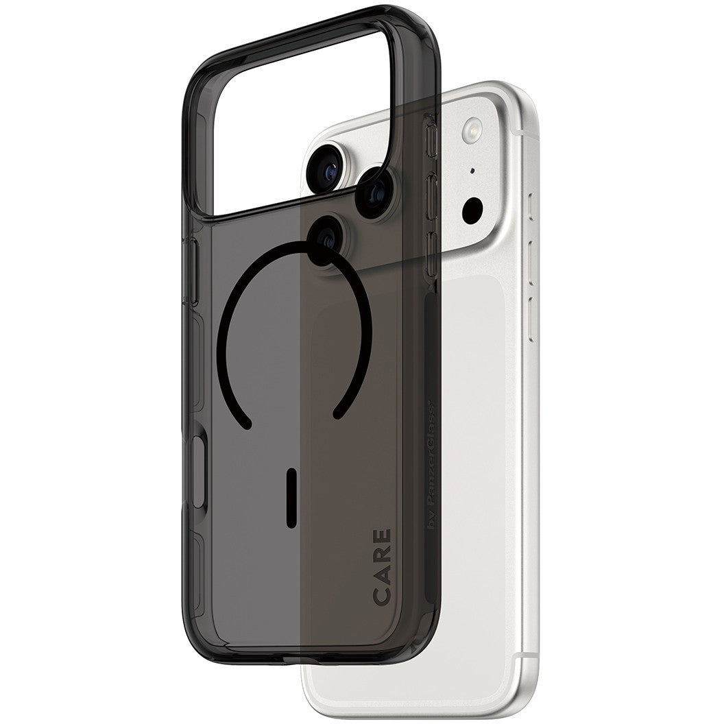 PanzerGlass CARE by Â® Flagship maska Urban Explorer Smokey sa crnom MagSafe maskom za iPhone 17 Pro Max. Apple. Apple - iPhone 17 Pro Max. Crna