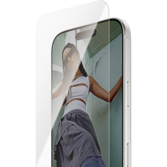 PanzerGlass SAFE® zaštitna folija za ekran za iPhone 17 Pro | Ultra široka folija sa EasyAligner sistemom. Apple. Apple - iPhone 17 Pro. Suva aplikacija. Otporno na ogrebotine. Otporno na udarce. Prozirno. 1 komad.