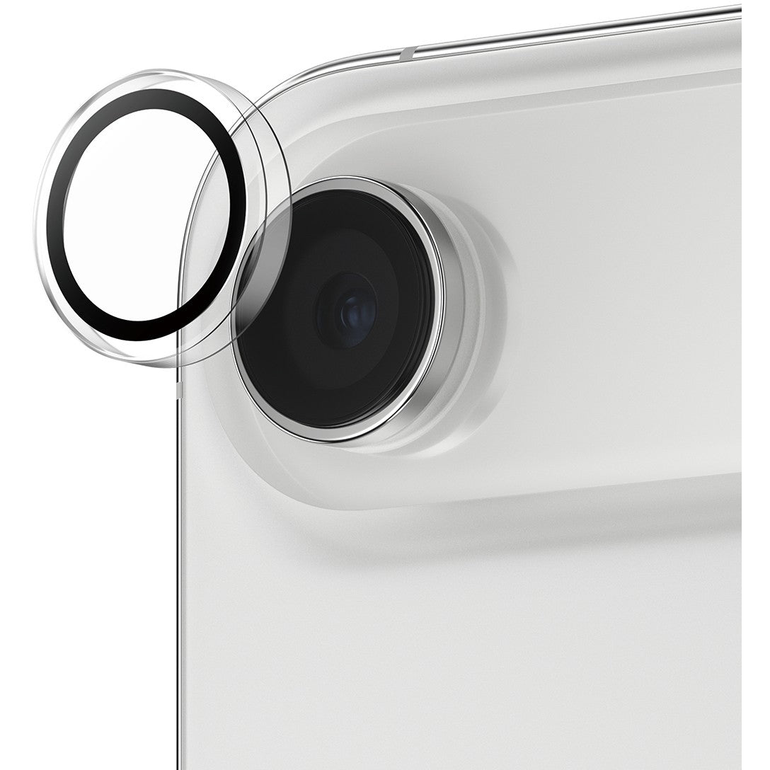 PanzerGlass® Hoops® zaštitna folija za kameru za prozirni iPhone Air. Apple. Apple - iPhone Air. Suha primjena. Otporno na ogrebotine. Otporno na udarce. Prozirno. 1 komad.