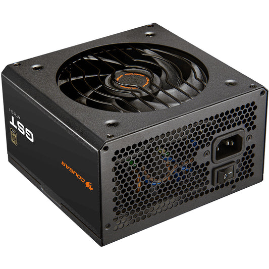 COUGAR napajanje GST 850W ATX3.1 / 80 Plus Gold. 850 W. 100 - 240 V. 50/60 Hz. 12 - 6 A. 120 W. 850 W