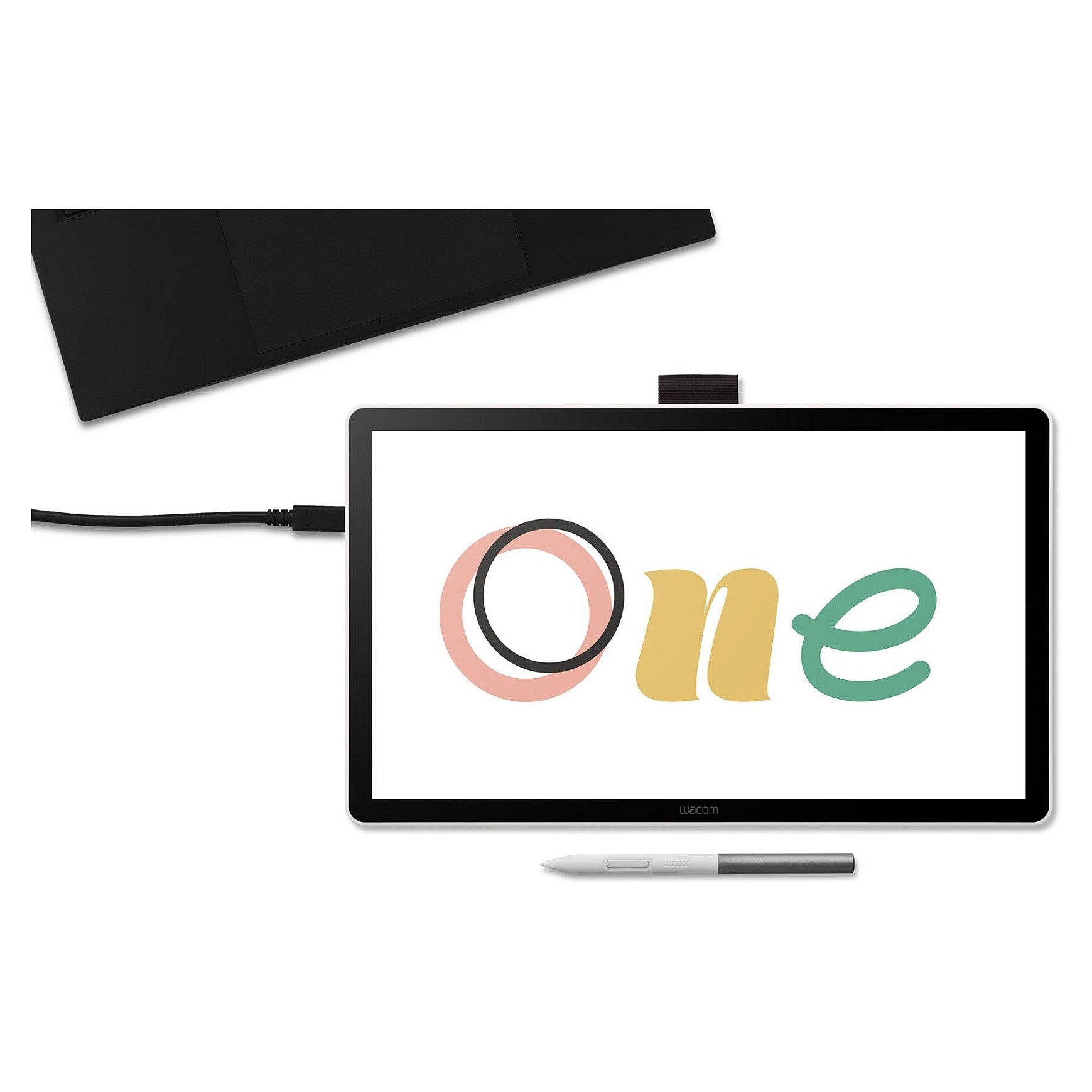 Wacom One 14, Kabelgebunden, 2540 lpi, 309 x 174 mm, USB, 8 mm, Stift