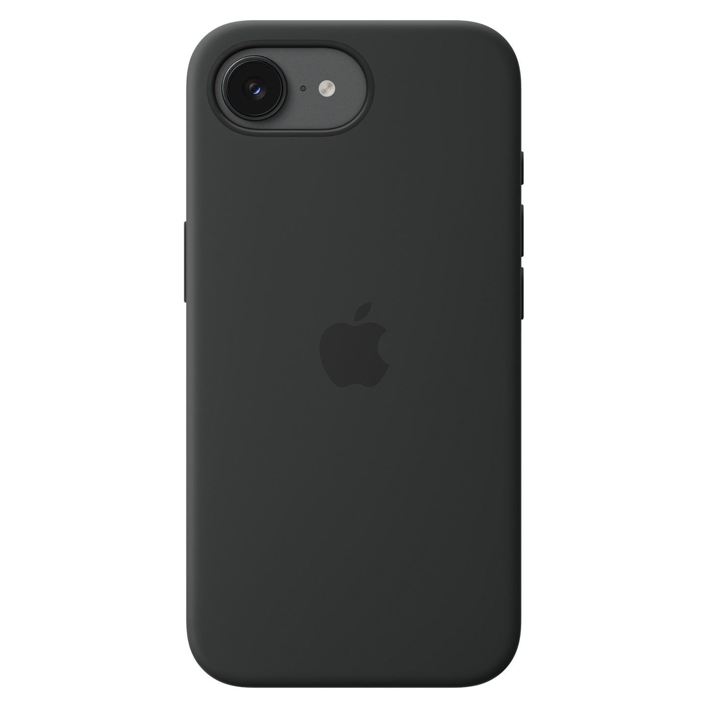 Apple iPhone 17e Silikon Case mit MagSafe – Schwarz, Cover, Apple, iPhone 17e, 15,5 cm (6.1"), Schwarz