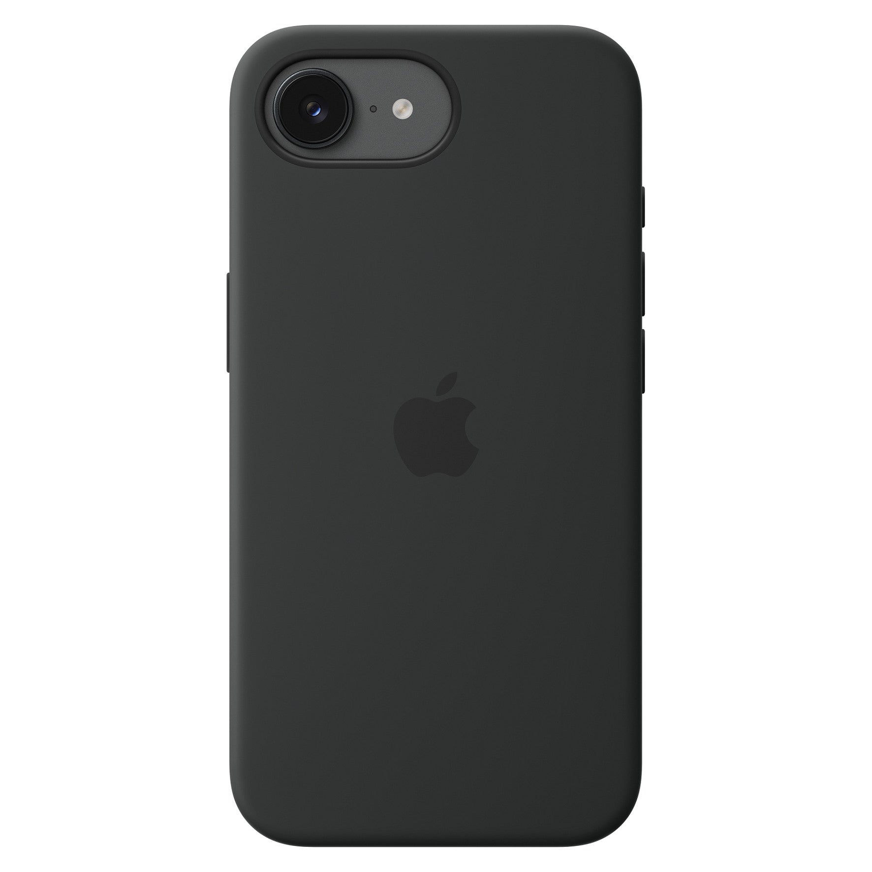 Apple iPhone 17e Silikon Case mit MagSafe – Schwarz, Cover, Apple, iPhone 17e, 15,5 cm (6.1"), Schwarz