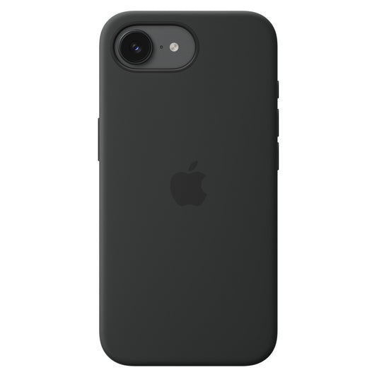 Apple iPhone 17e Silikon Case mit MagSafe – Schwarz, Cover, Apple, iPhone 17e, 15,5 cm (6.1"), Schwarz