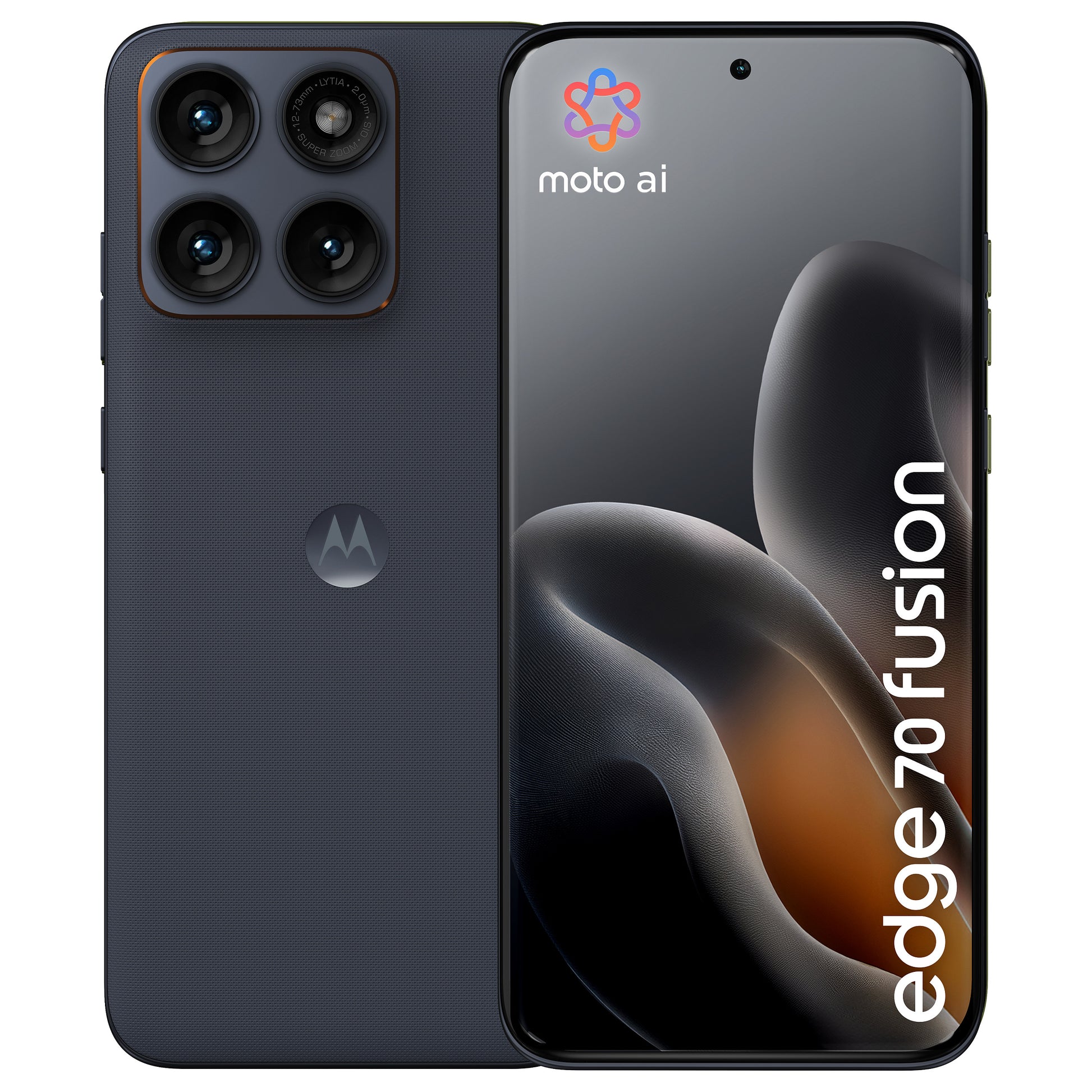 Motorola edge 70 fusion , 17,2 cm (6.78"), 8 GB, 256 GB, 50 MP, Android 16.0, Schwarz